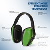  Pelindung telinga muffs noise pembatalan pendengaran EM-5003 Green