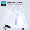 Helm pengaman penambang W-036 putih