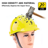 Helm Keselamatan ABS Kuning W-003