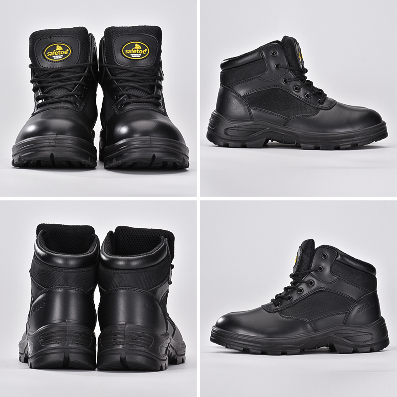 Sepatu Polisi Kulit Hitam M-8515ns
