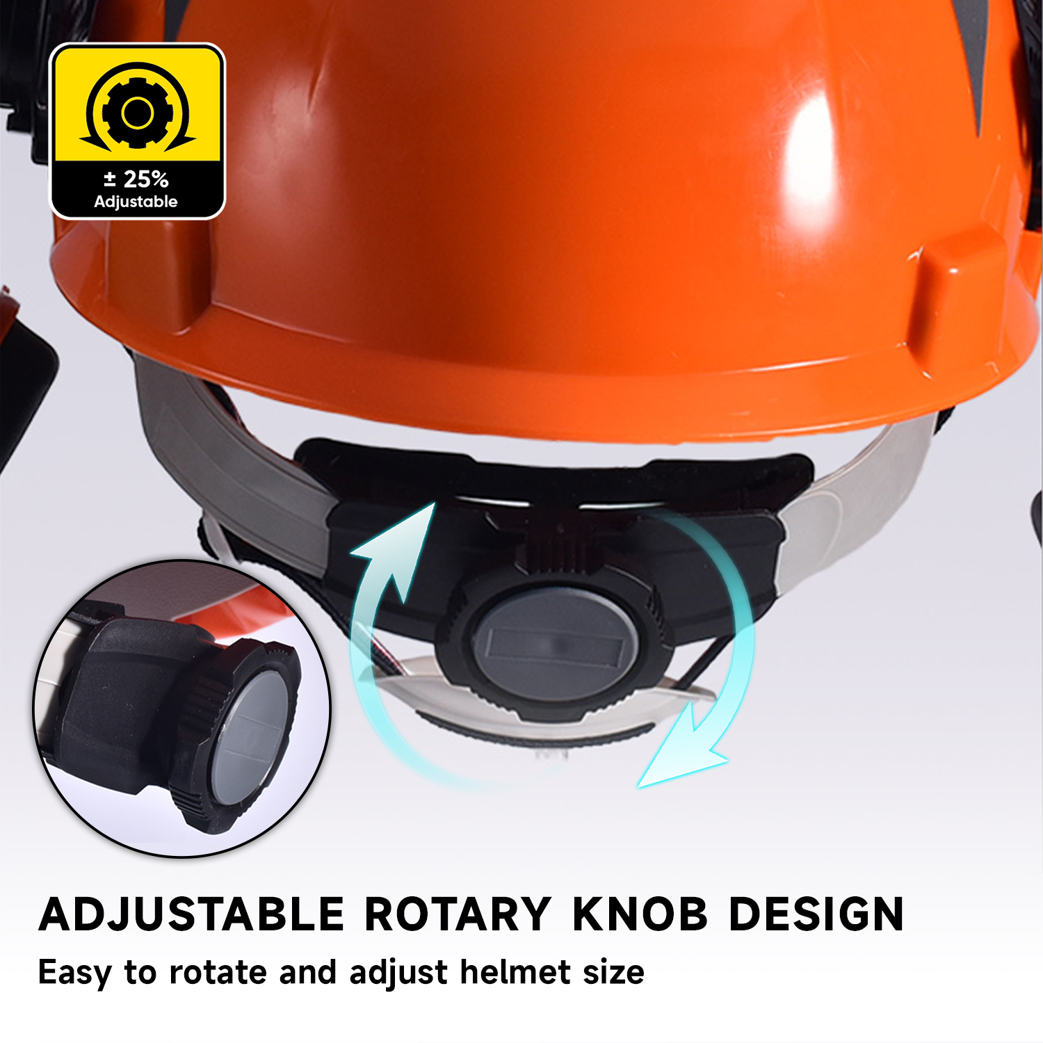 Helm hutan dengan perisai wajah M-5009 Orange