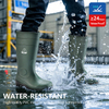 Sepatu Waterproof PVC Safety W-6037 Green