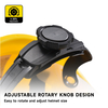 Helm pengaman yang disetujui CE W-018 Yellow