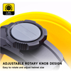 Helm Keselamatan ABS Kuning W-003