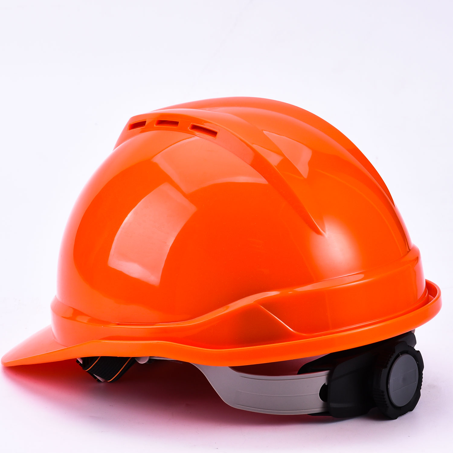 Helm kerja HDPE putih W-002 White