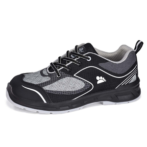 Sepatu Keselamatan Olahraga Kaki Steel L-7501 Grey (Kecepatan)