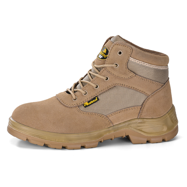 Sepatu Pekerjaan Keselamatan Angkatan Darat M-8515 Beige