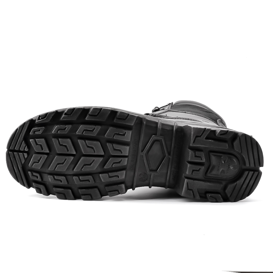 Combat Tactical Army Work Boots Slip Militer Polisi dengan Penjaga Keamanan Pekerjaan Sepatu Boots H-9438ns