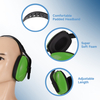 Pelindung telinga muffs noise pembatalan pendengaran EM-5003 Green