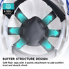 Helm pengaman penambang W-036 putih