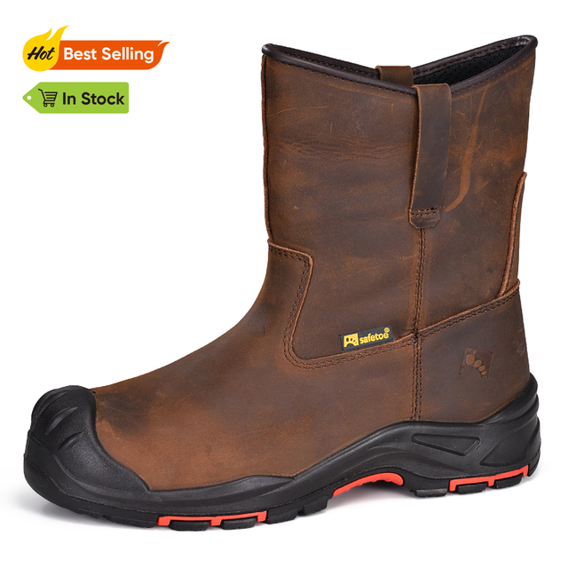 CE EN 20345 S3 BOTS TINGGAL OIL BOTS Safety Safety Boots Oil dan Tahan Gas H-9441