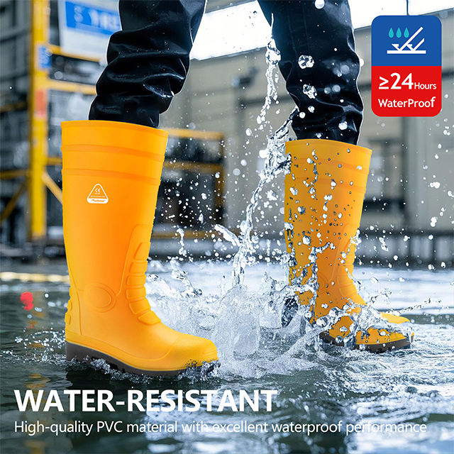 S5 Boots Hujan Tugas Berat W-6038 Kuning