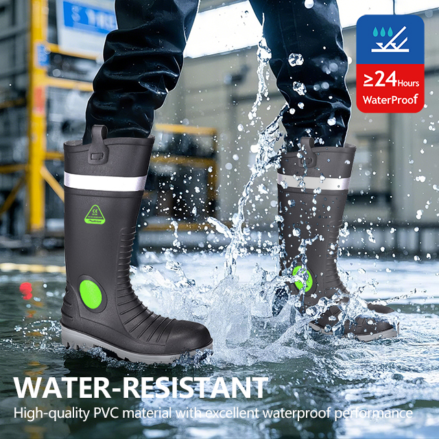 Sepatu bot pvc Toe Toe Waterproof S5 Water W-6055 Aqua Guarder