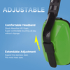  Pelindung telinga muffs noise pembatalan pendengaran EM-5003 Green