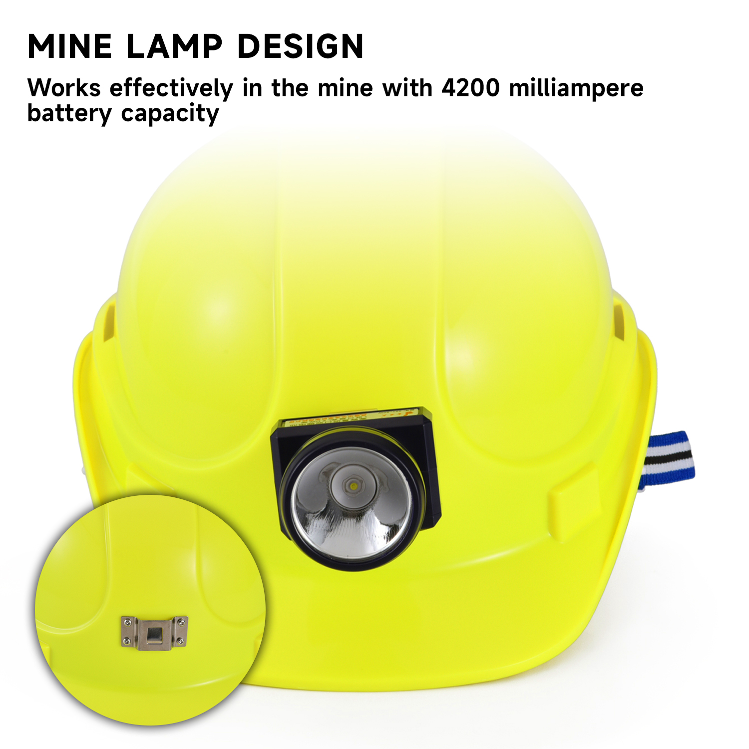 Konstruksi Helm Topi keras abs ce yang disetujui helm pengaman W-018 kuning