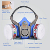 Setengah respirator dengan filter karbon GM2000