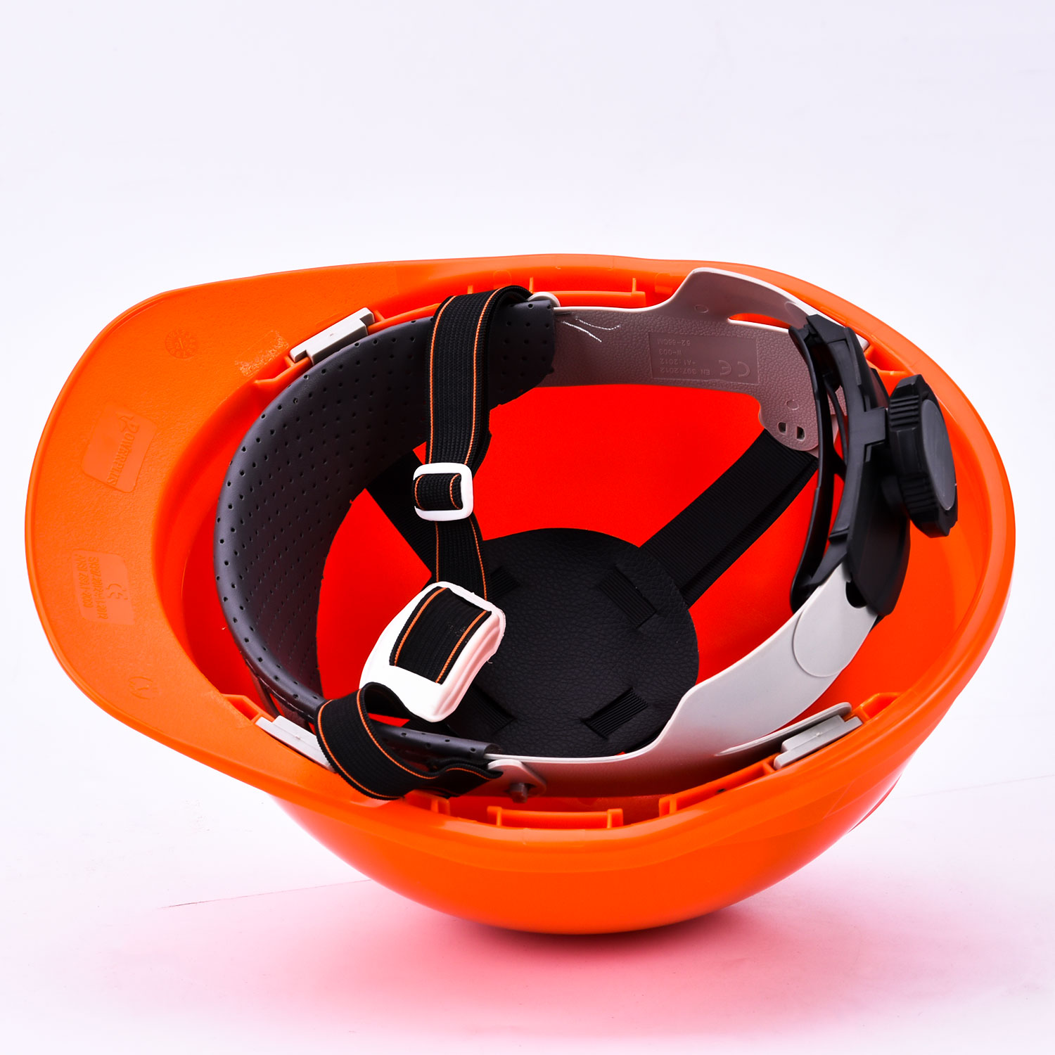 Helm kerja HDPE putih W-002 White