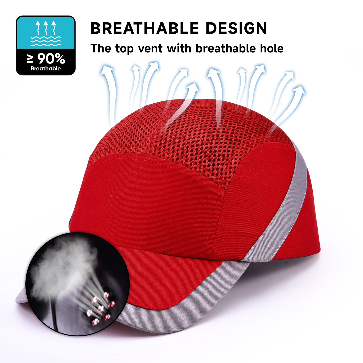 Kustomisasi Work Sport Cap Wh001 Red