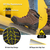 Sepatu kerja Waterproof & Slip Resistant Womens dengan Toe M-8553 Komposit