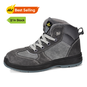 Womens Steel Toe Cap Sepatu Pekerjaan Keselamatan Terbaik Untuk Wanita M-8516W Suede