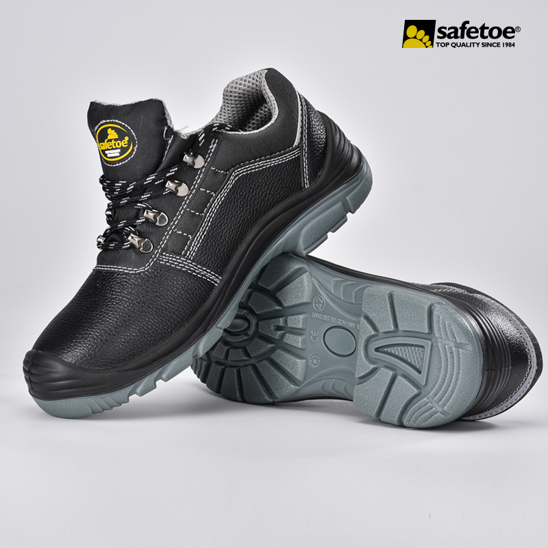 Vortigard ™ stainless steel tahan bau TOECAP S3 Sepatu Keselamatan Potong Rendah L-7163