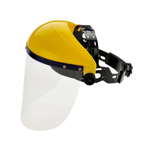 Kepadatan tinggi hdpe safety face shield M-5003