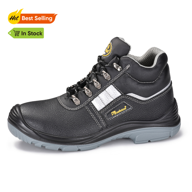 Situs pelat stainless steel vortigard ™ sepatu pelindung hitam sepatu kerja M-8027
