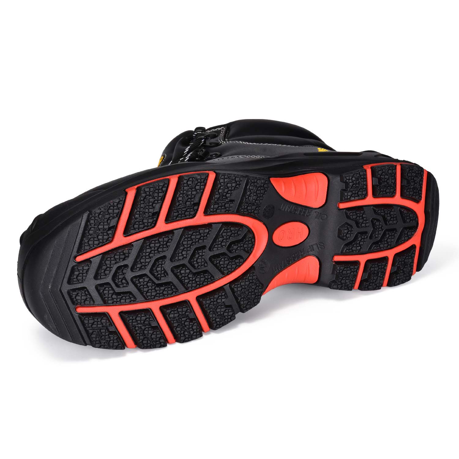 Sepatu keselamatan PU/karet tahan air dengan kaki baja M-8575
